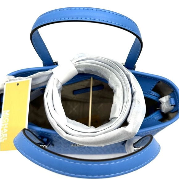 Michael Kors XS Jet Set Travel Top Zip Tote Bag
Blue/Silver - Picture 11 of 11